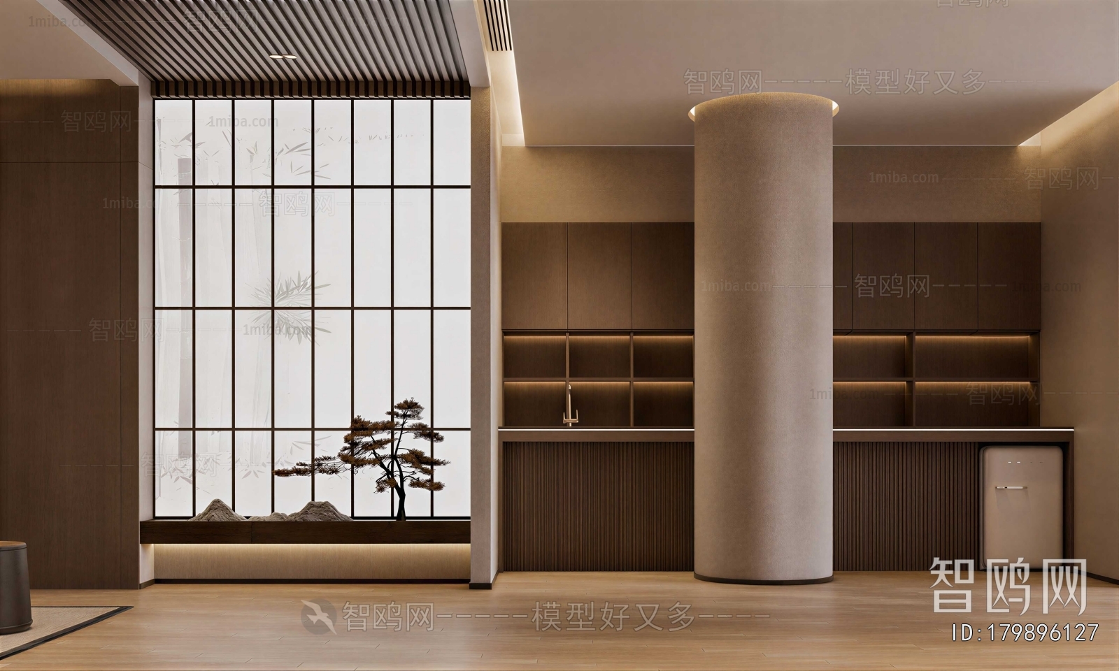New Chinese Style Hallway