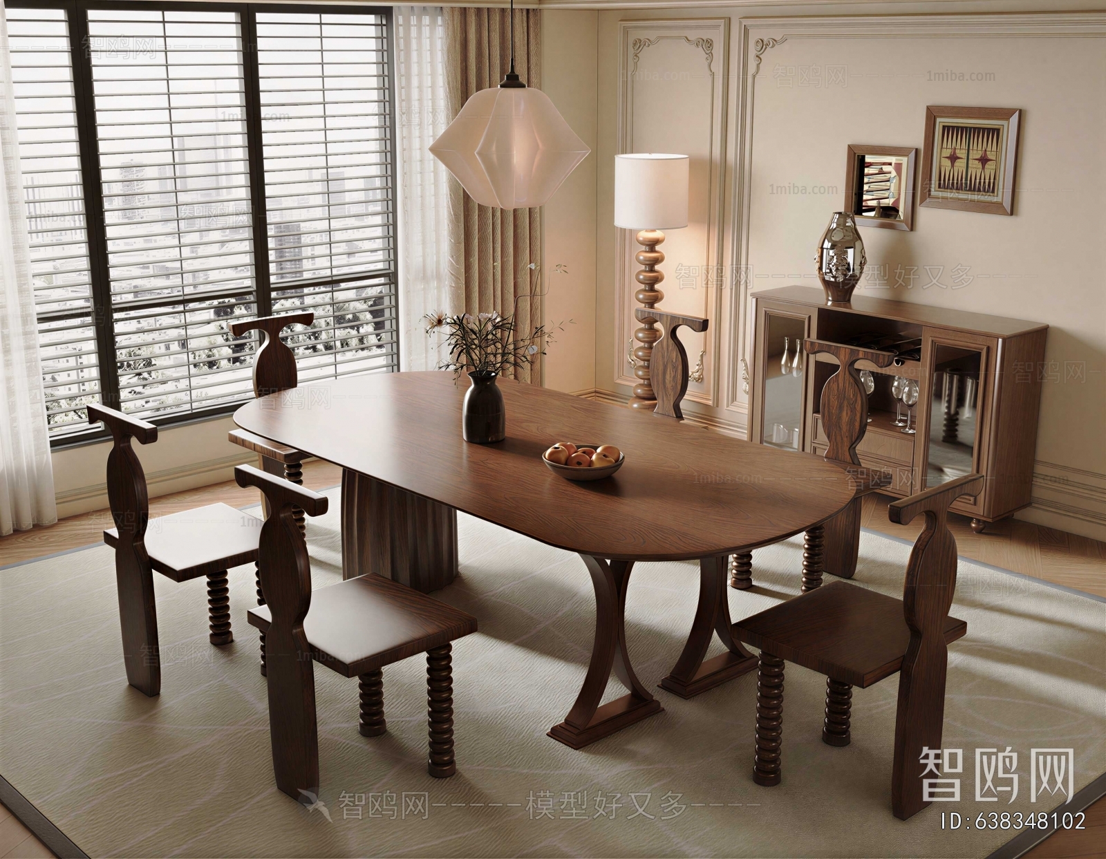 French Style Dining Room