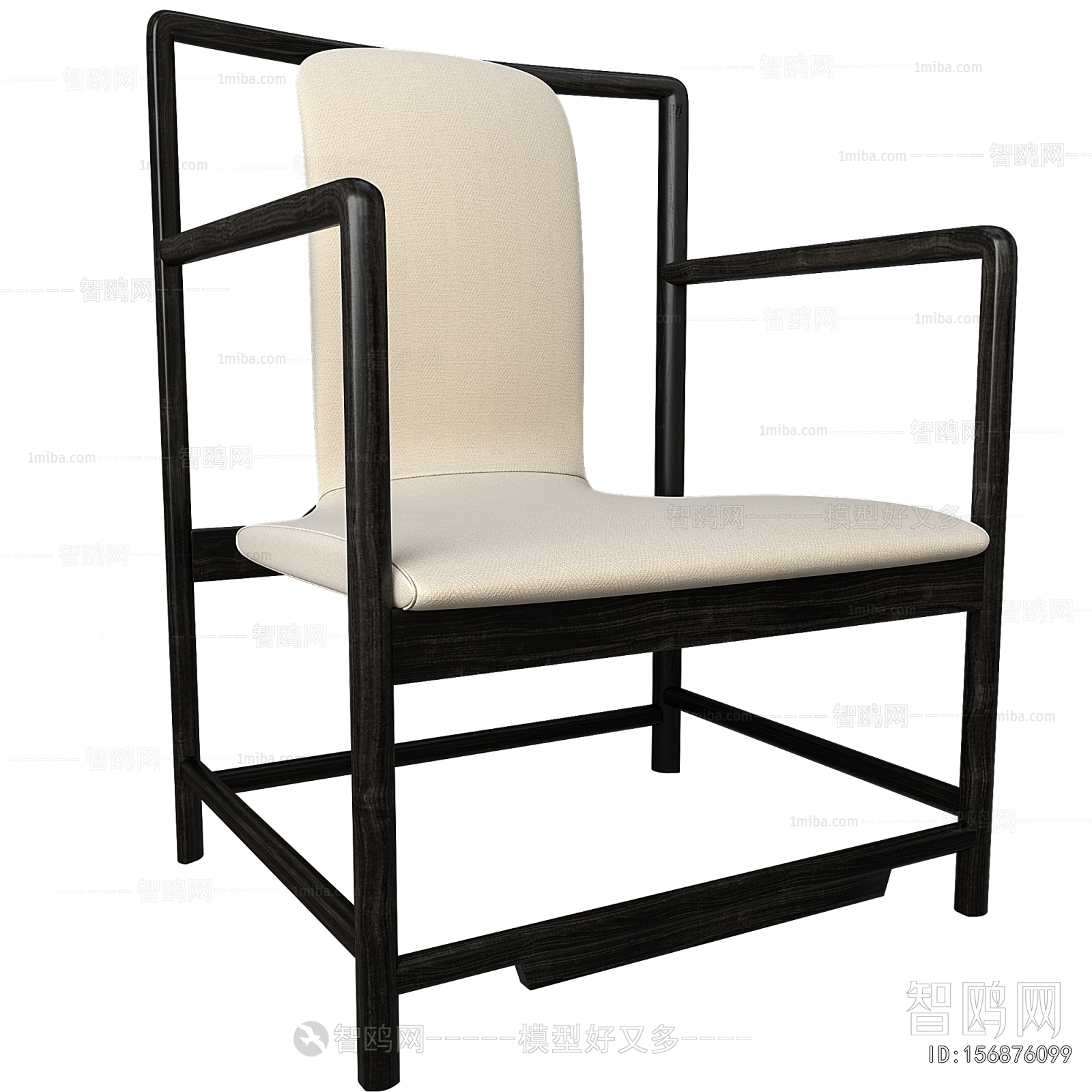 New Chinese Style Lounge Chair