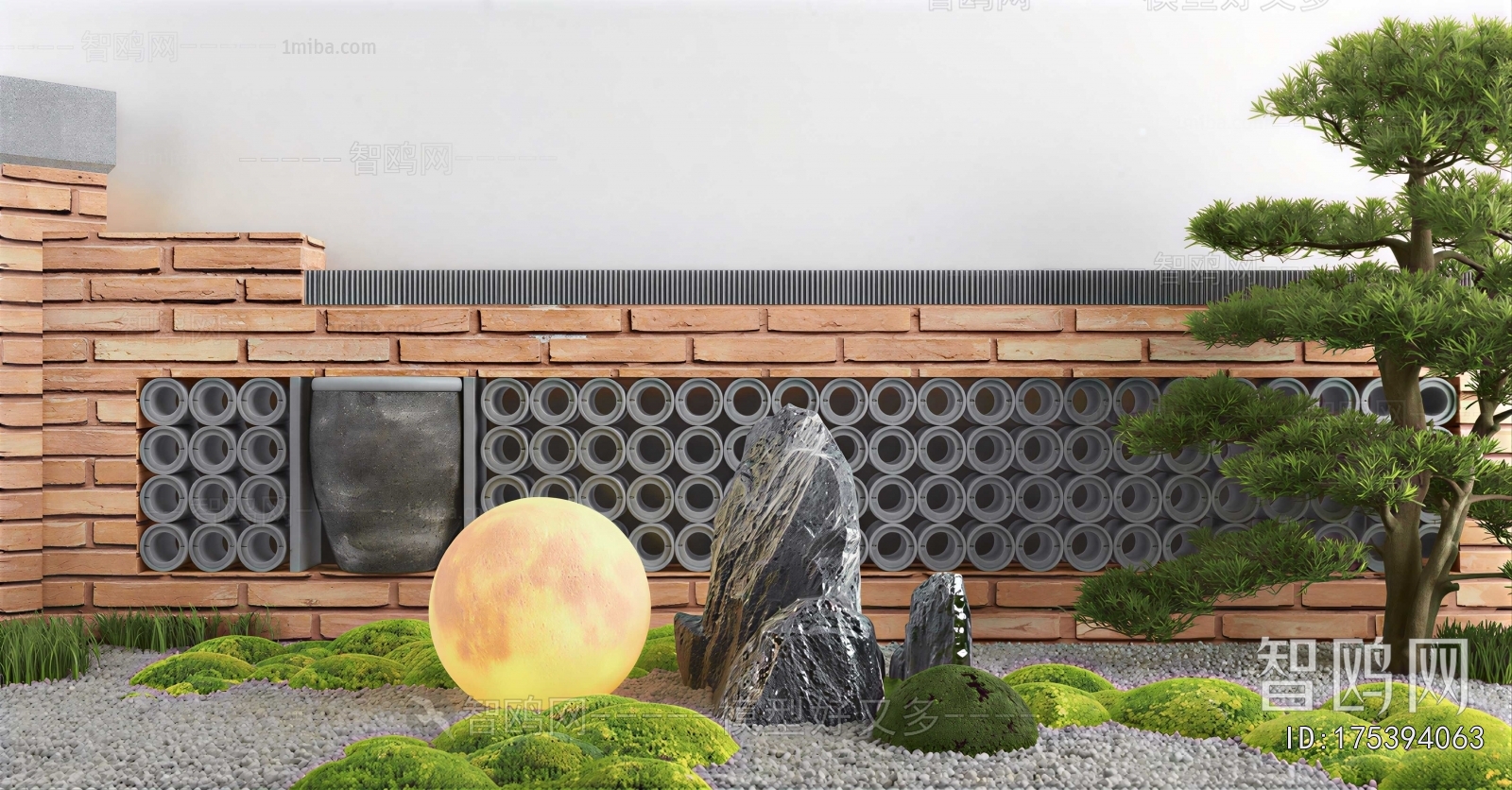 Japanese Style Courtyard/landscape