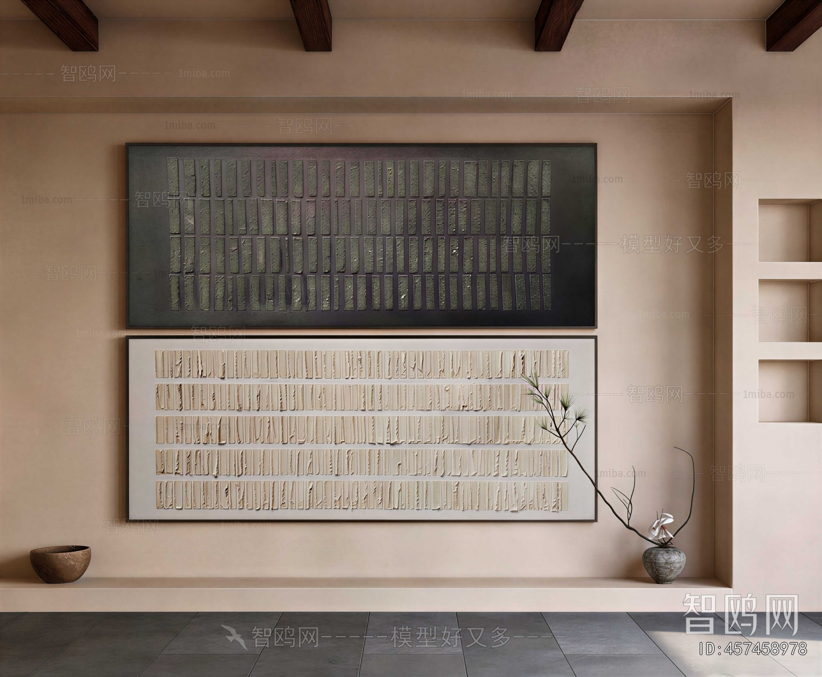 Wabi-sabi Style Painting