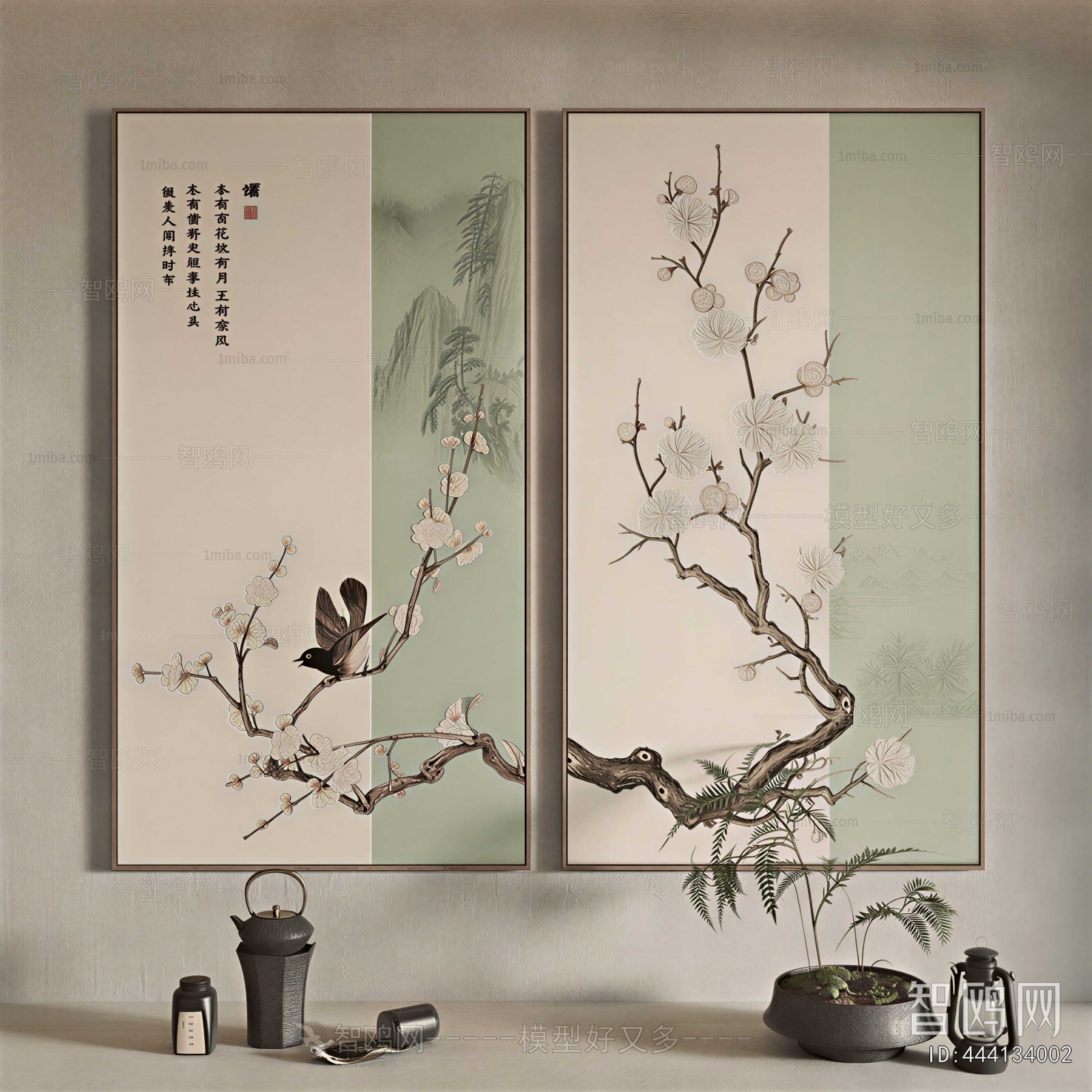New Chinese Style Painting