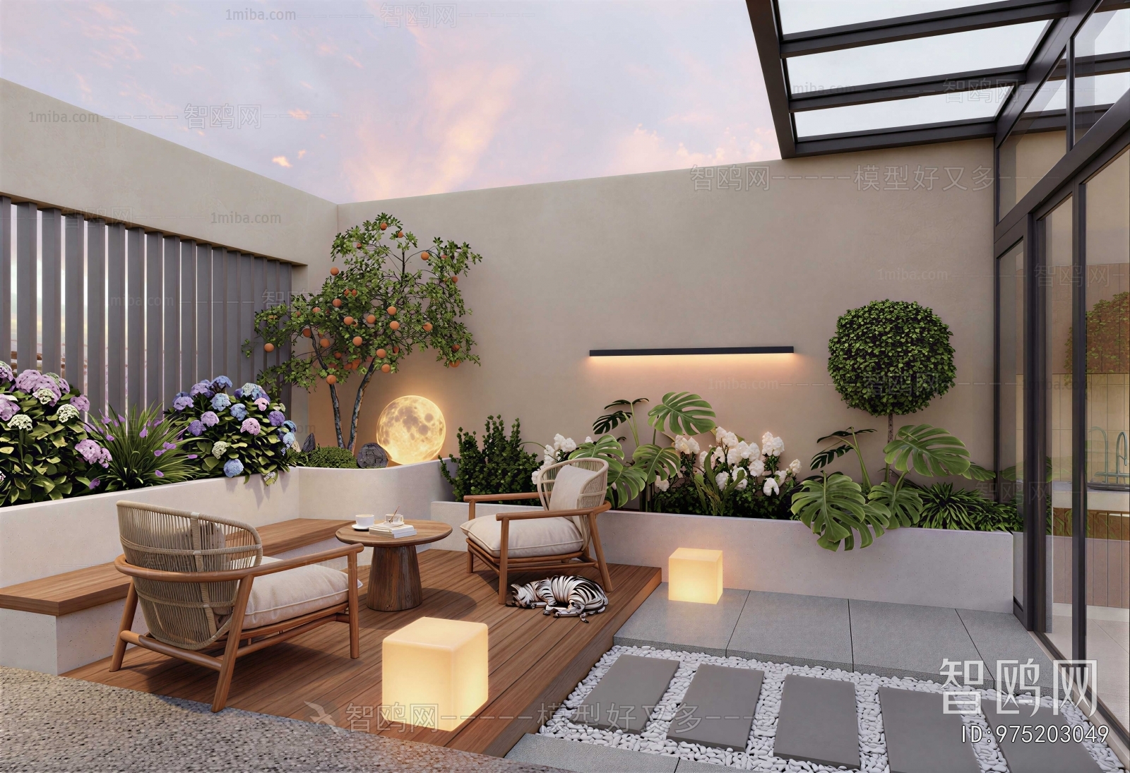 Modern Terrace
