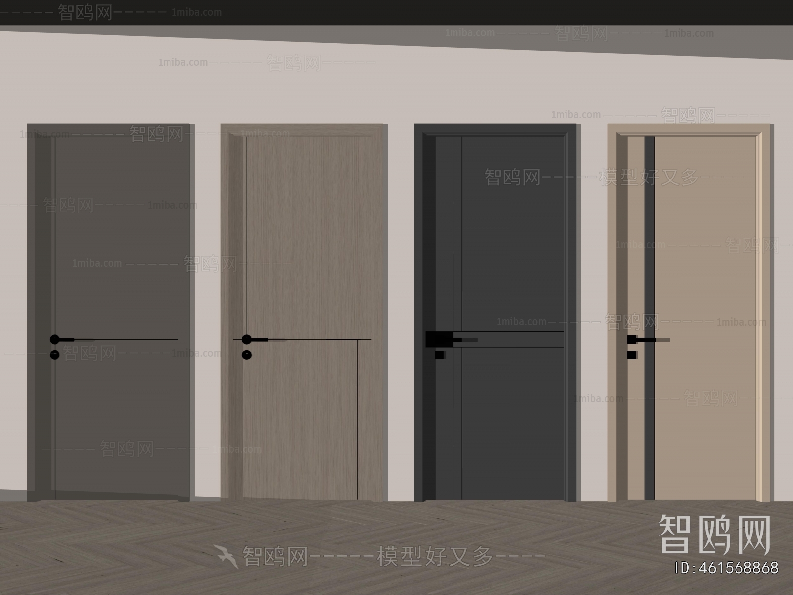 Modern Single Door