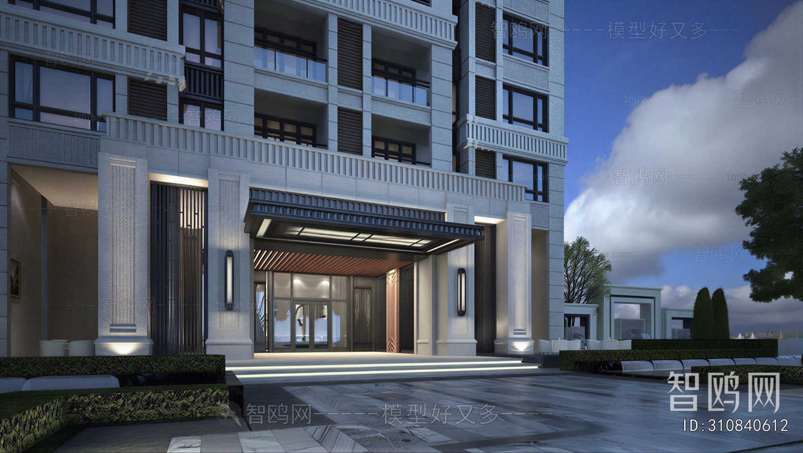 Modern Facade Element