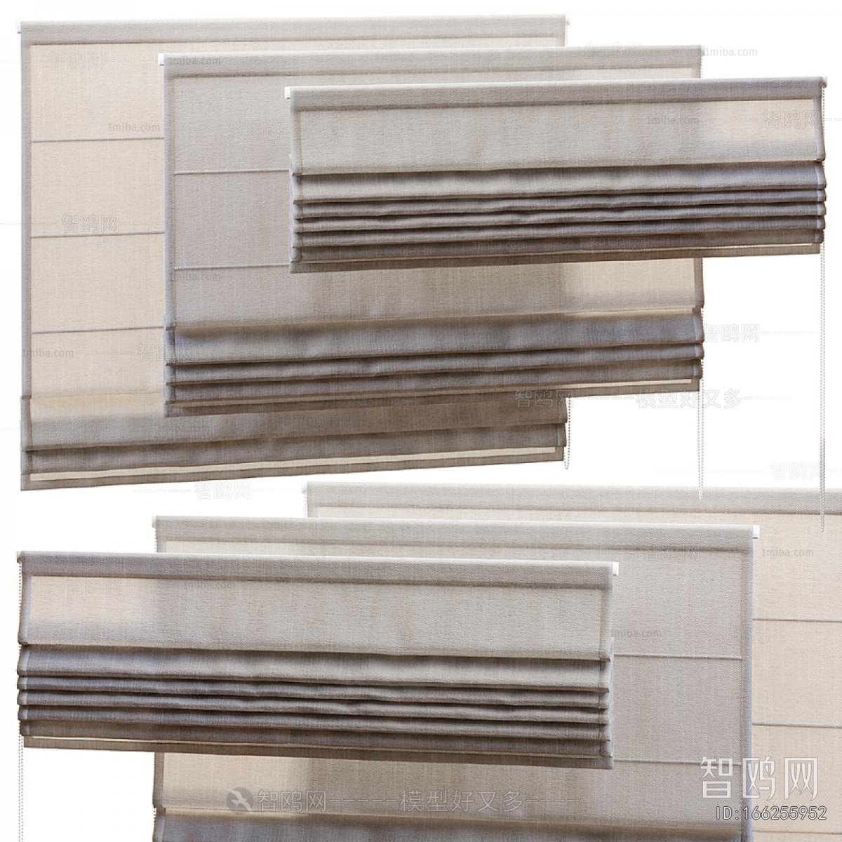 Modern Roman Curtain