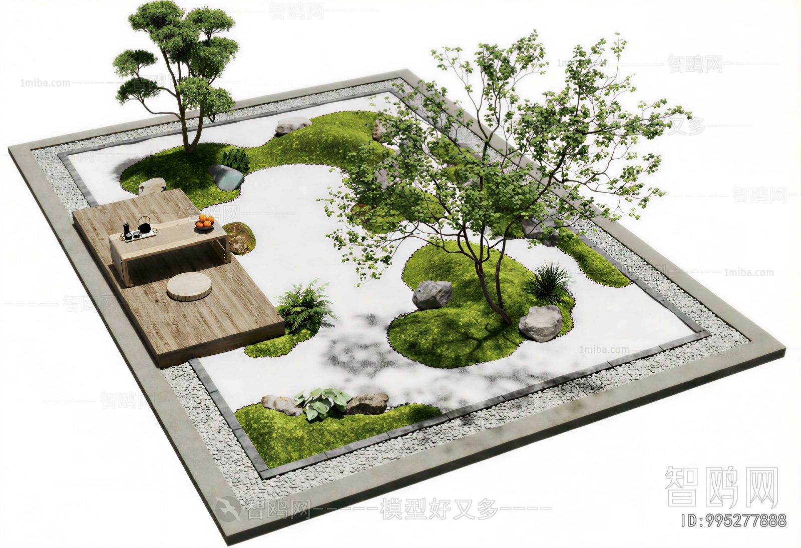 Japanese Style Rockery Waterscape
