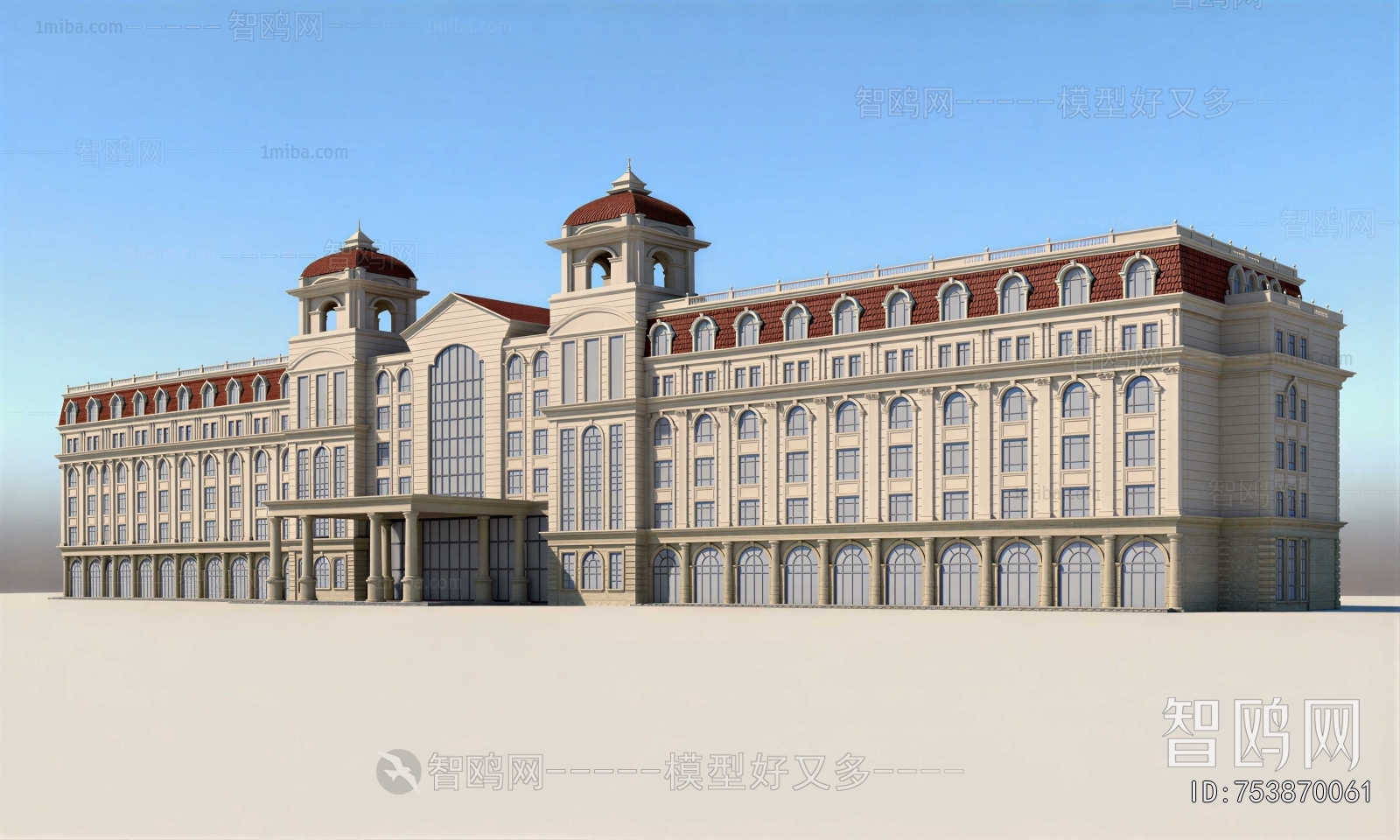 European Style Building Appearance