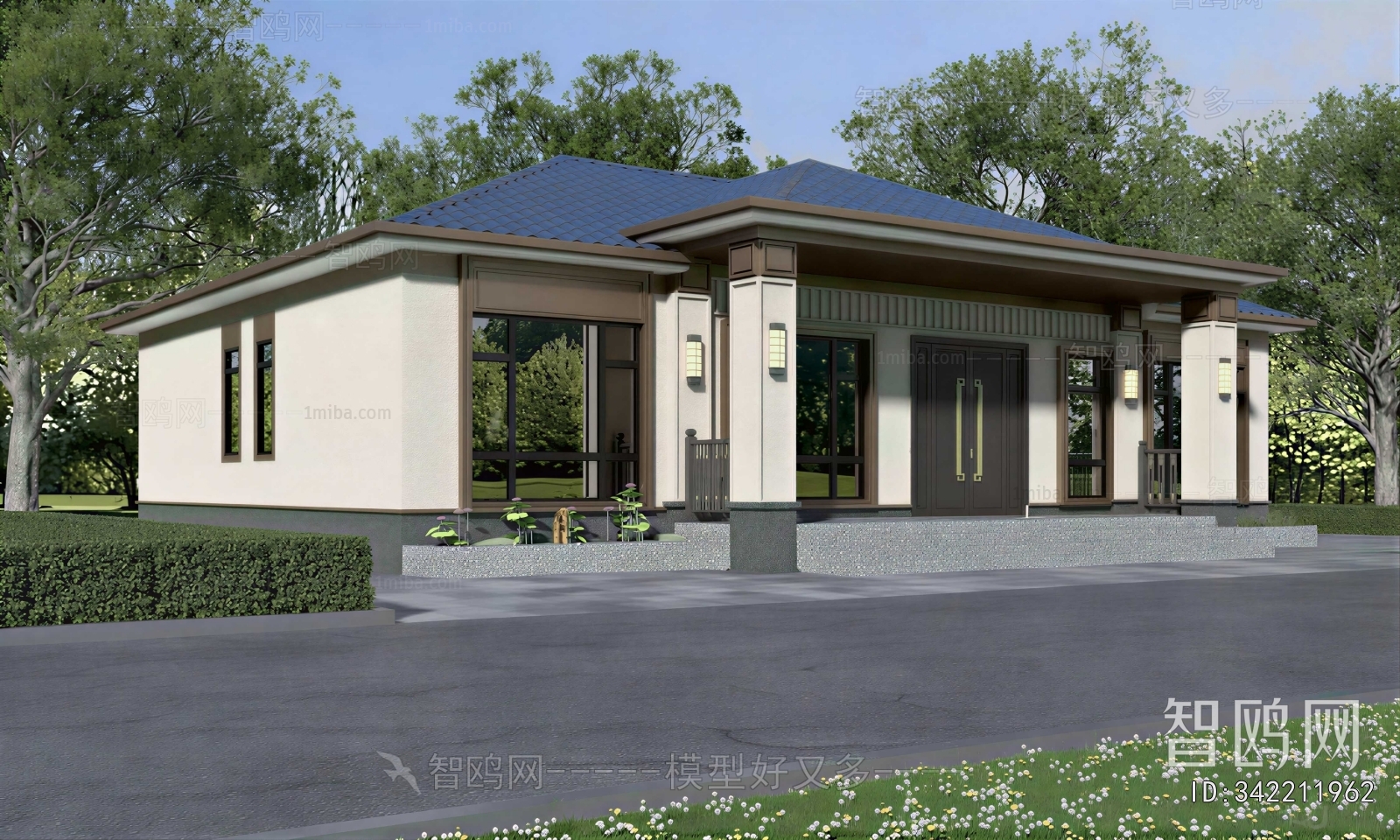 New Chinese Style Detached Villa