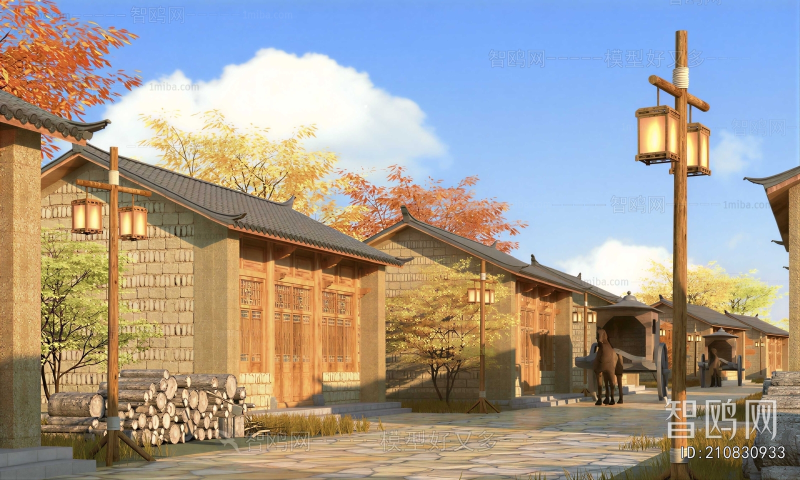 Chinese Style Building Appearance