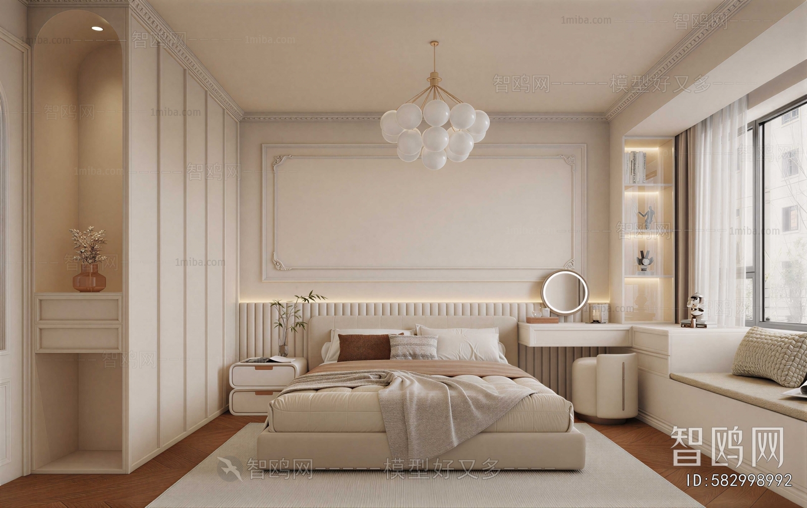French Style Bedroom