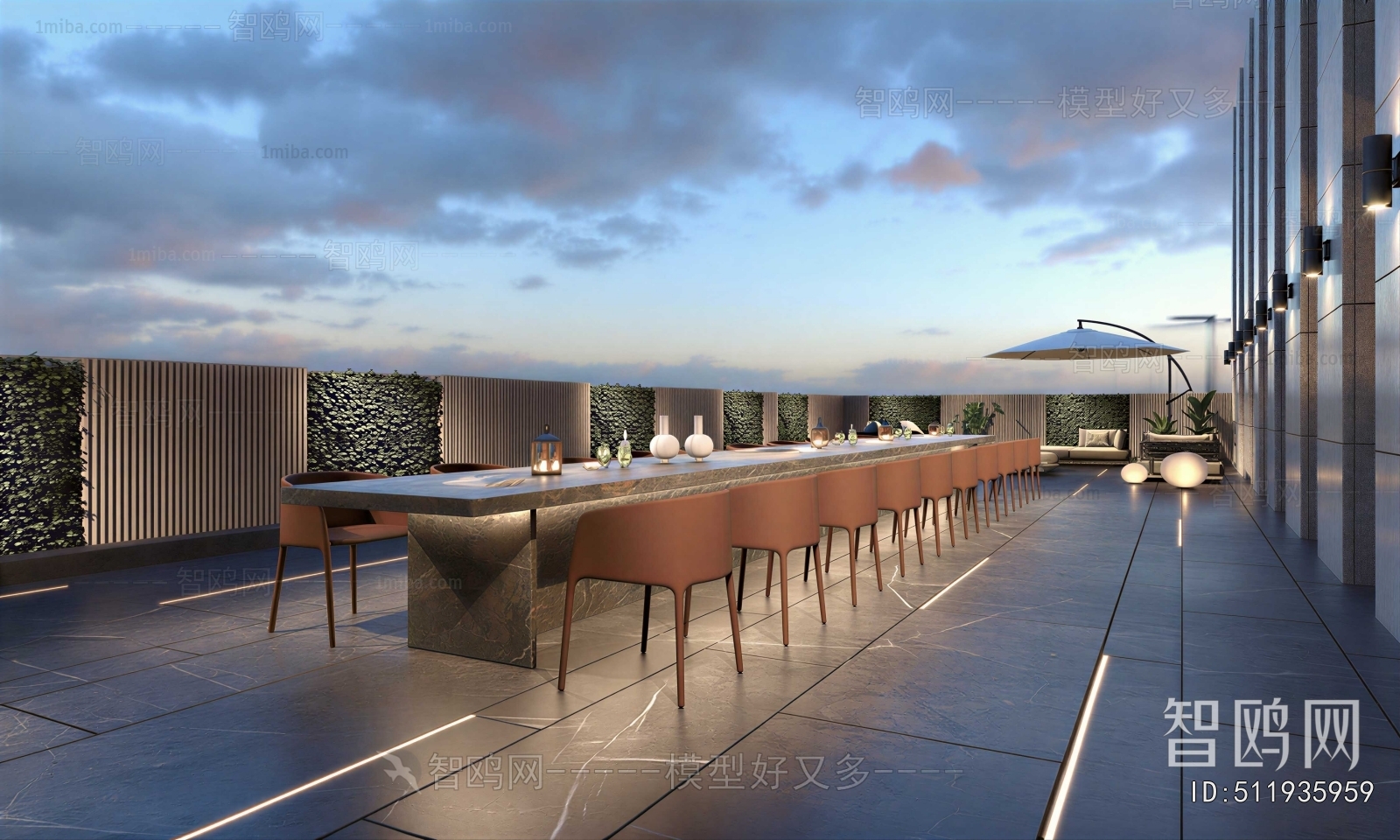 Modern Sand Table Area