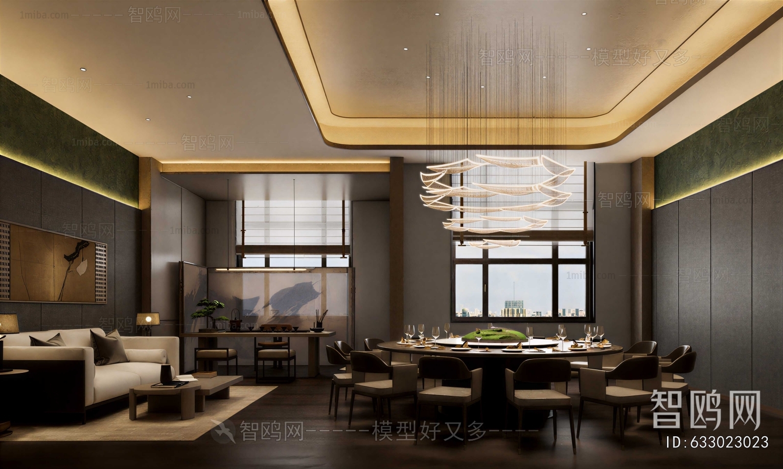 New Chinese Style Restaurant Box