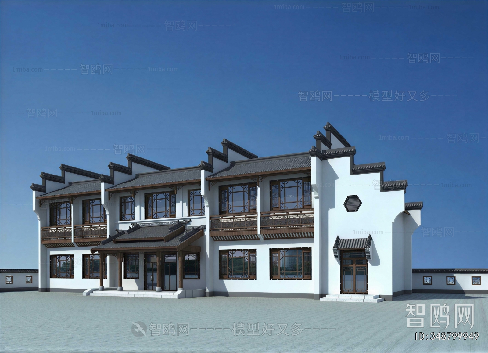 New Chinese Style Facade Element