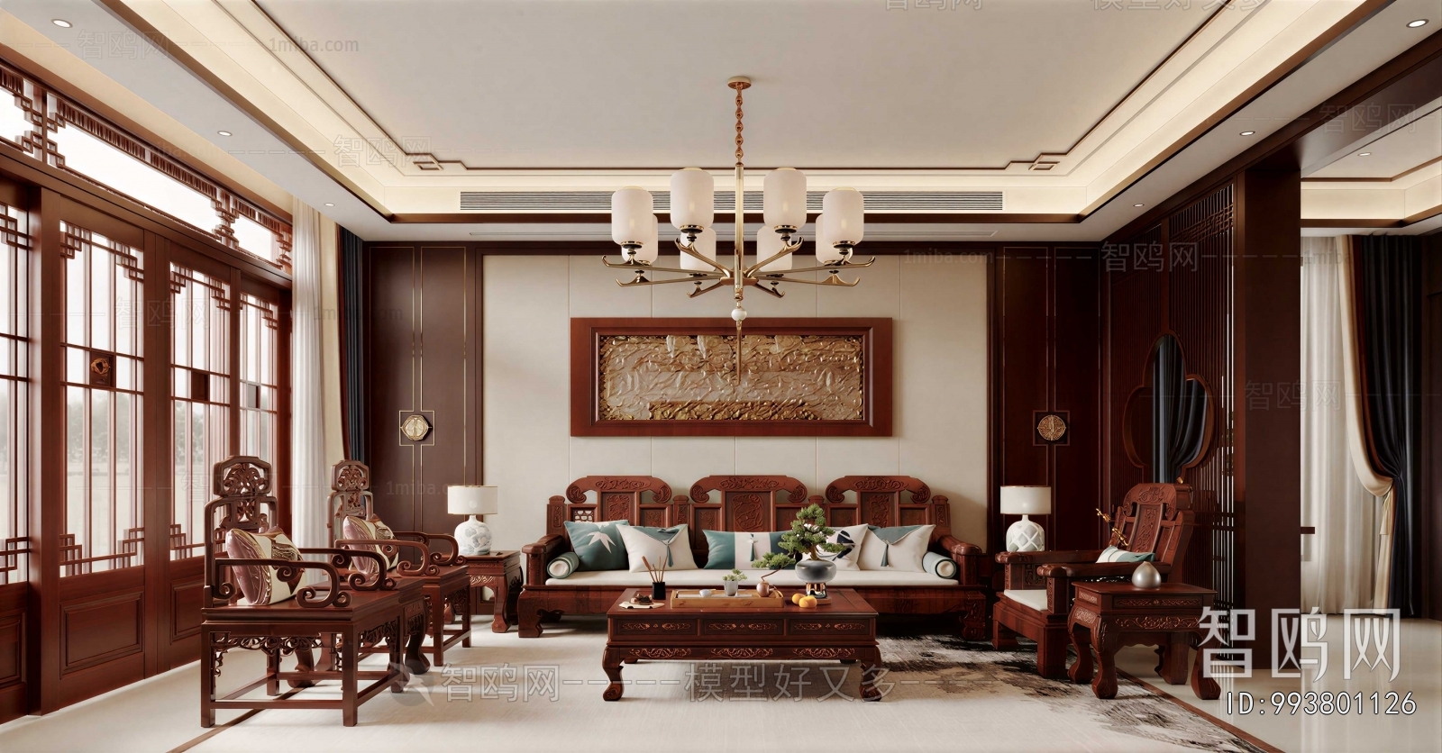 Chinese Style A Living Room