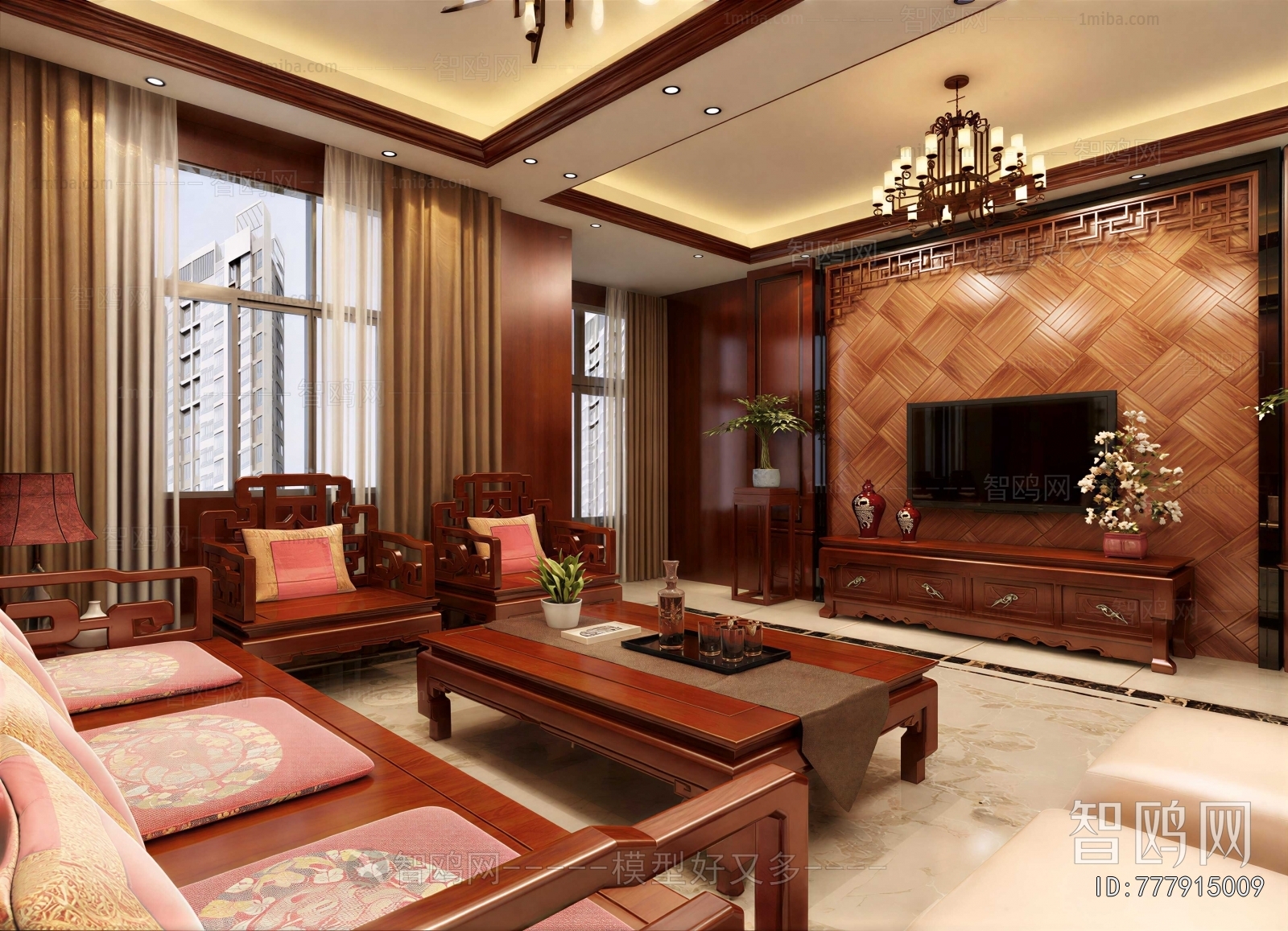 Chinese Style A Living Room