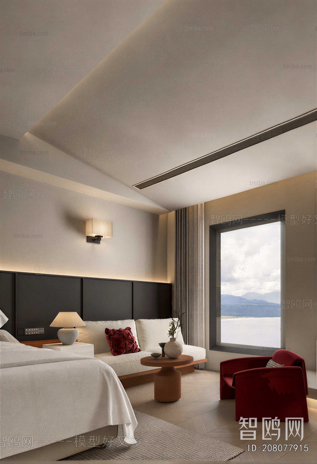 Modern Guest Room