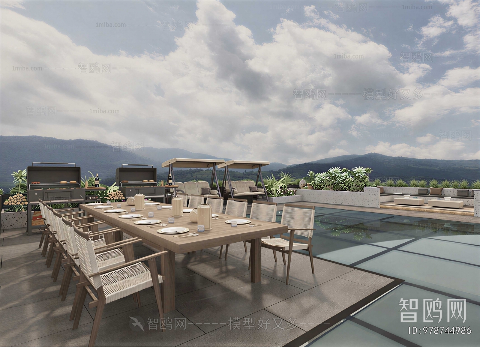 Modern Terrace