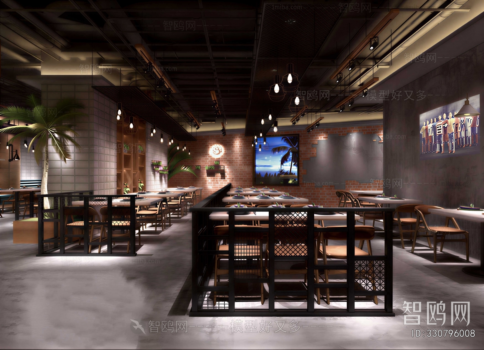 Industrial Style Restaurant