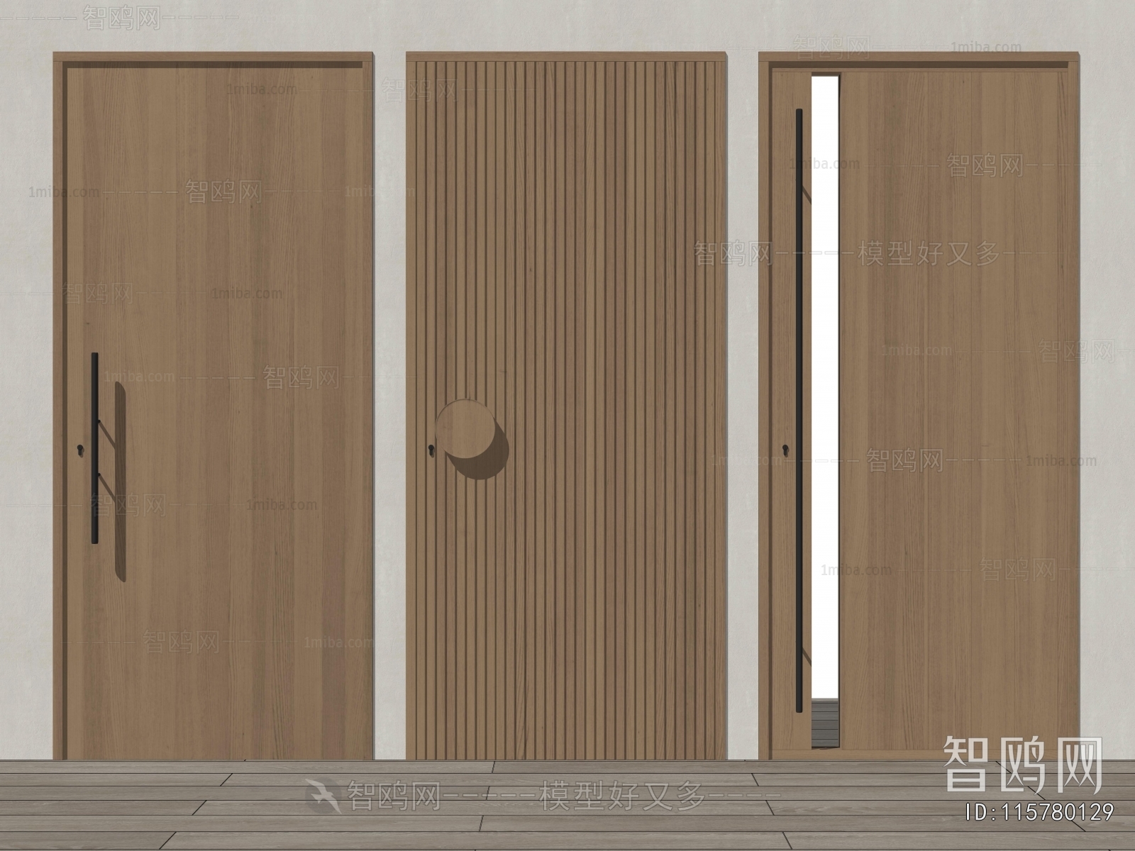 Modern Single Door