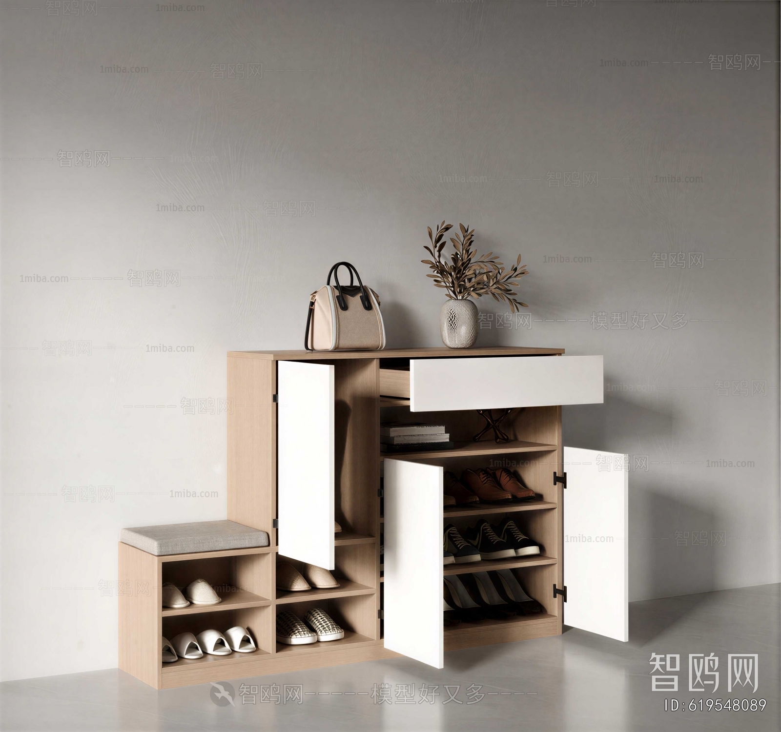 Modern Shoe Cabinet