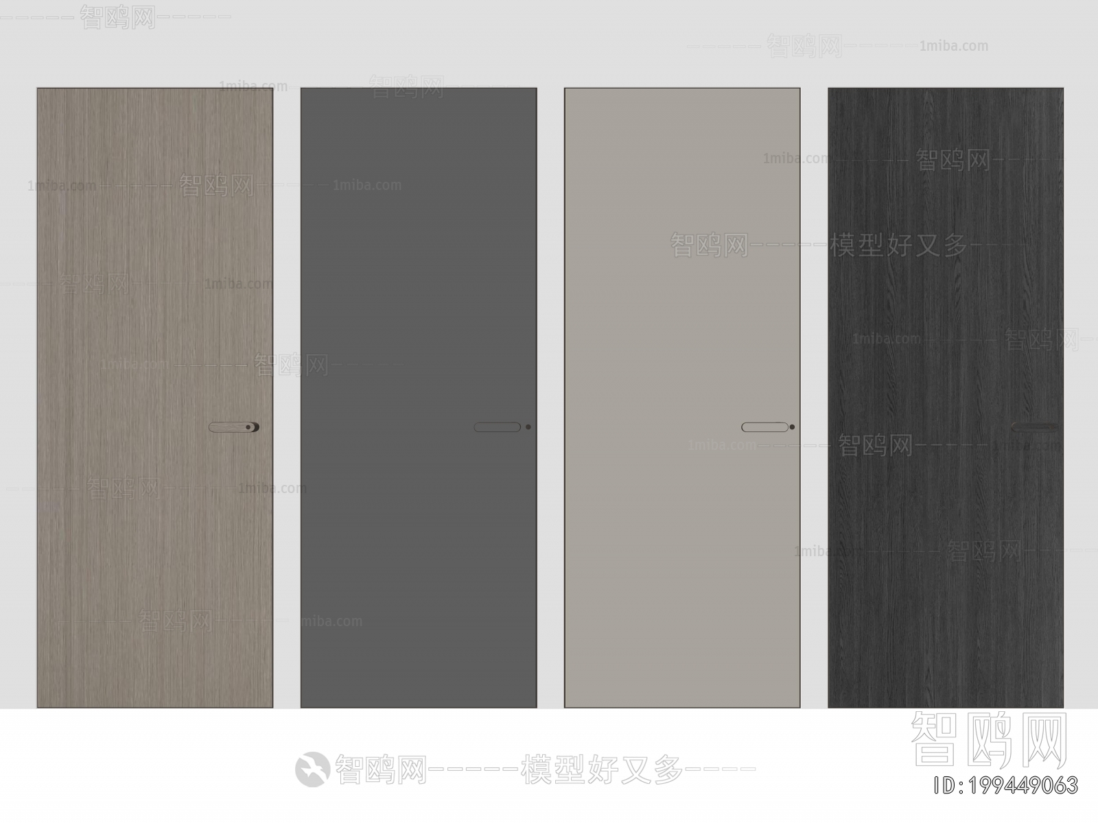 Modern Single Door