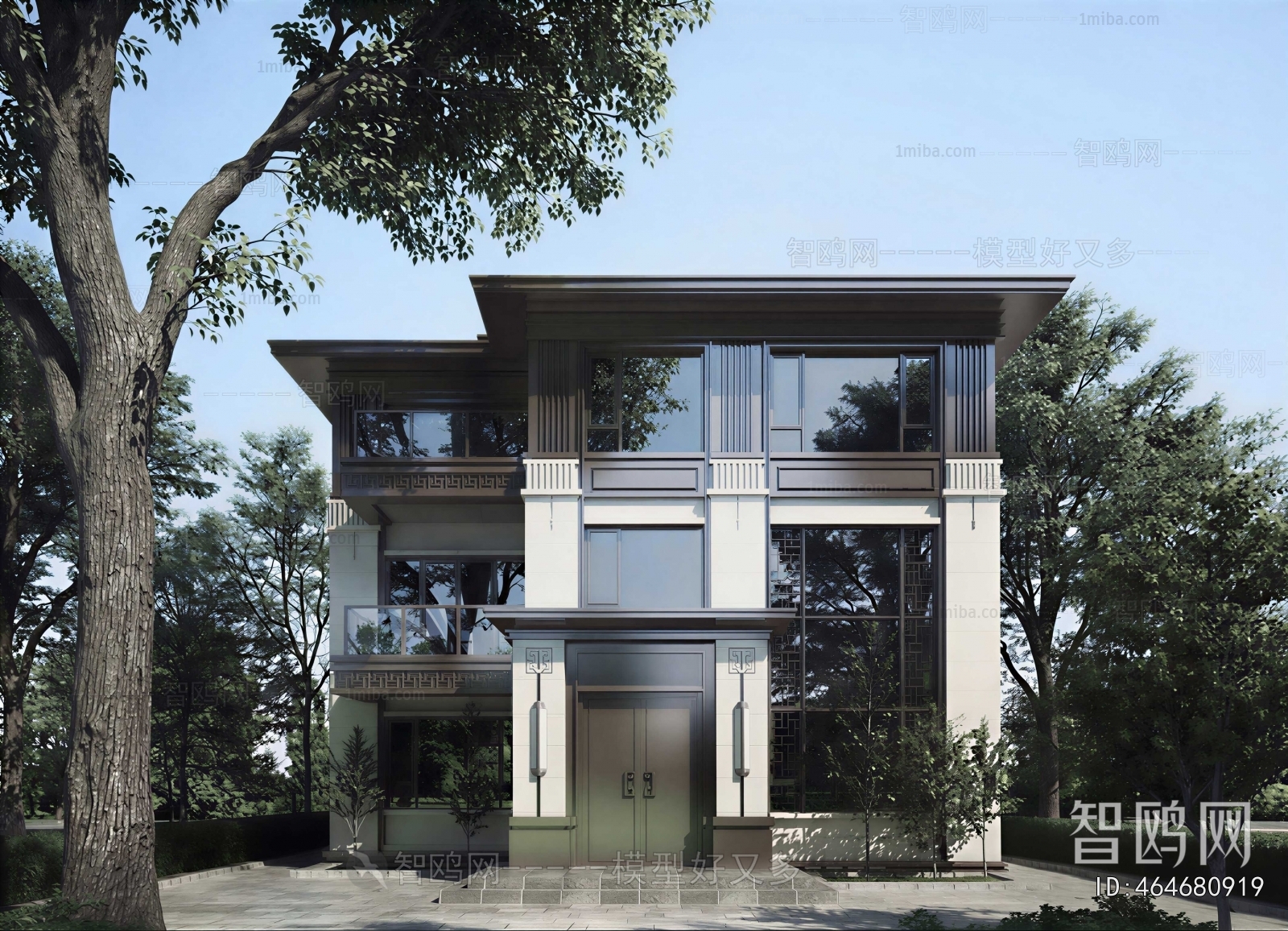 New Chinese Style Detached Villa