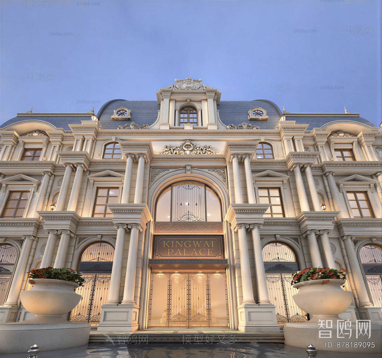 European Style Architecture Of Artistic Style