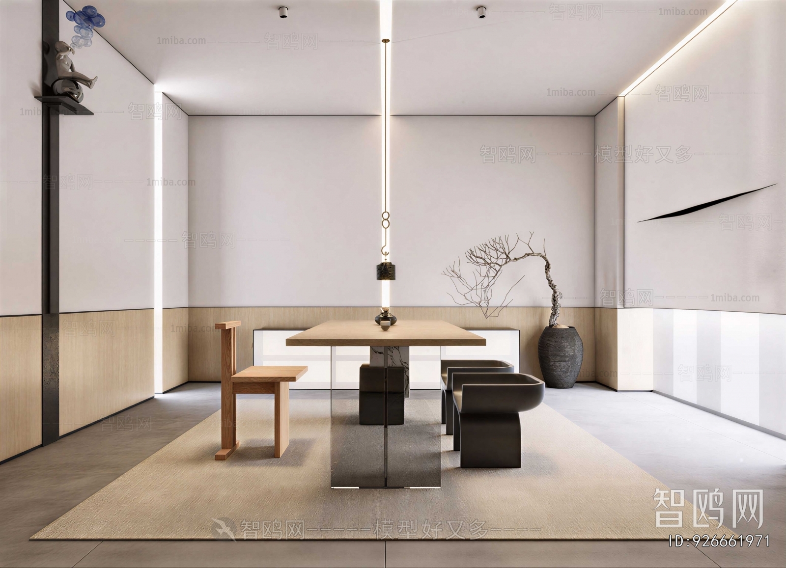 Wabi-sabi Style Tea House