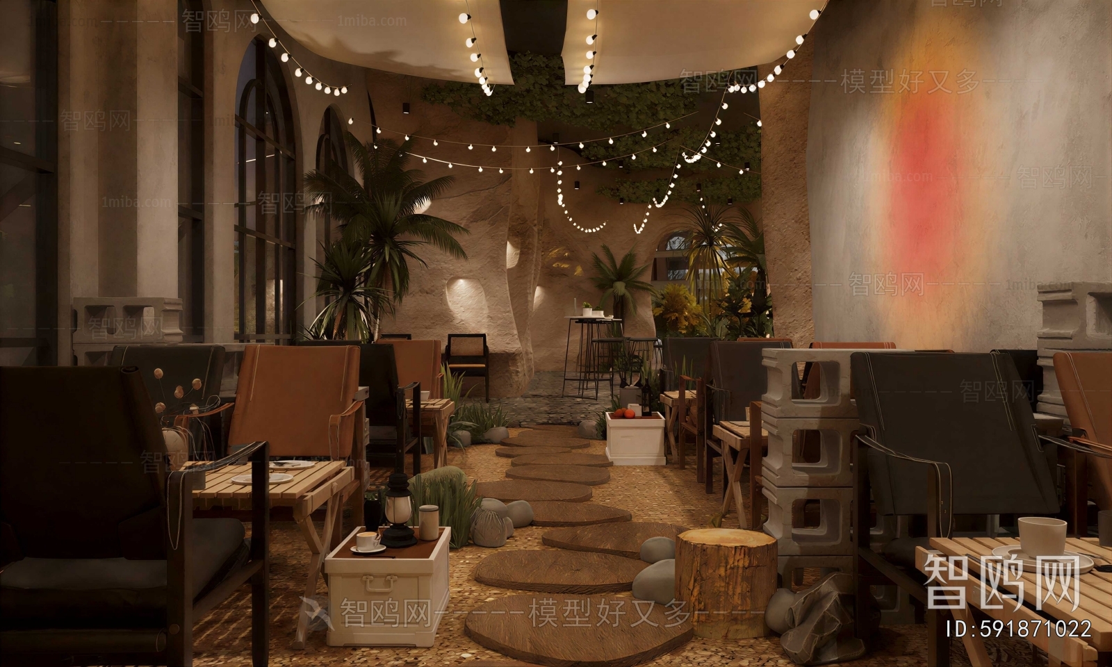 Industrial Style Restaurant