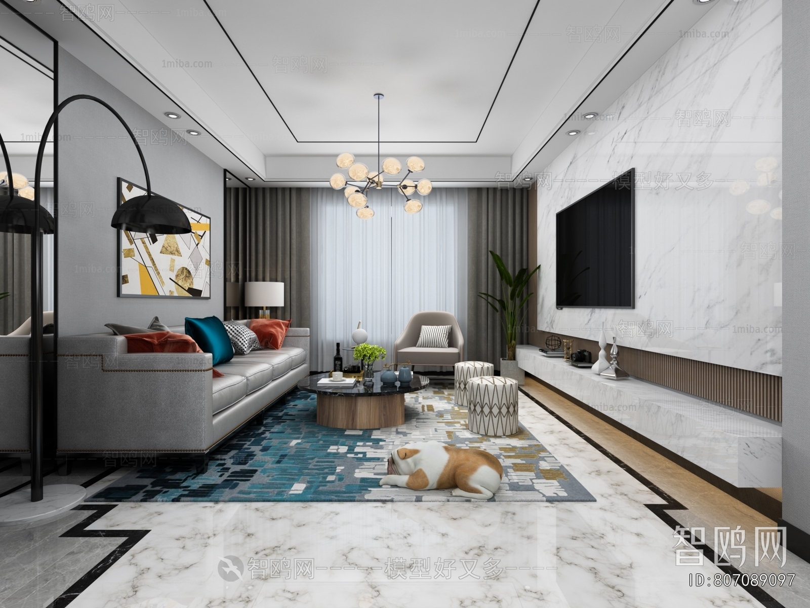 Modern A Living Room