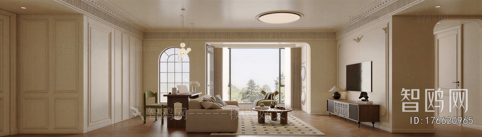 French Style A Living Room