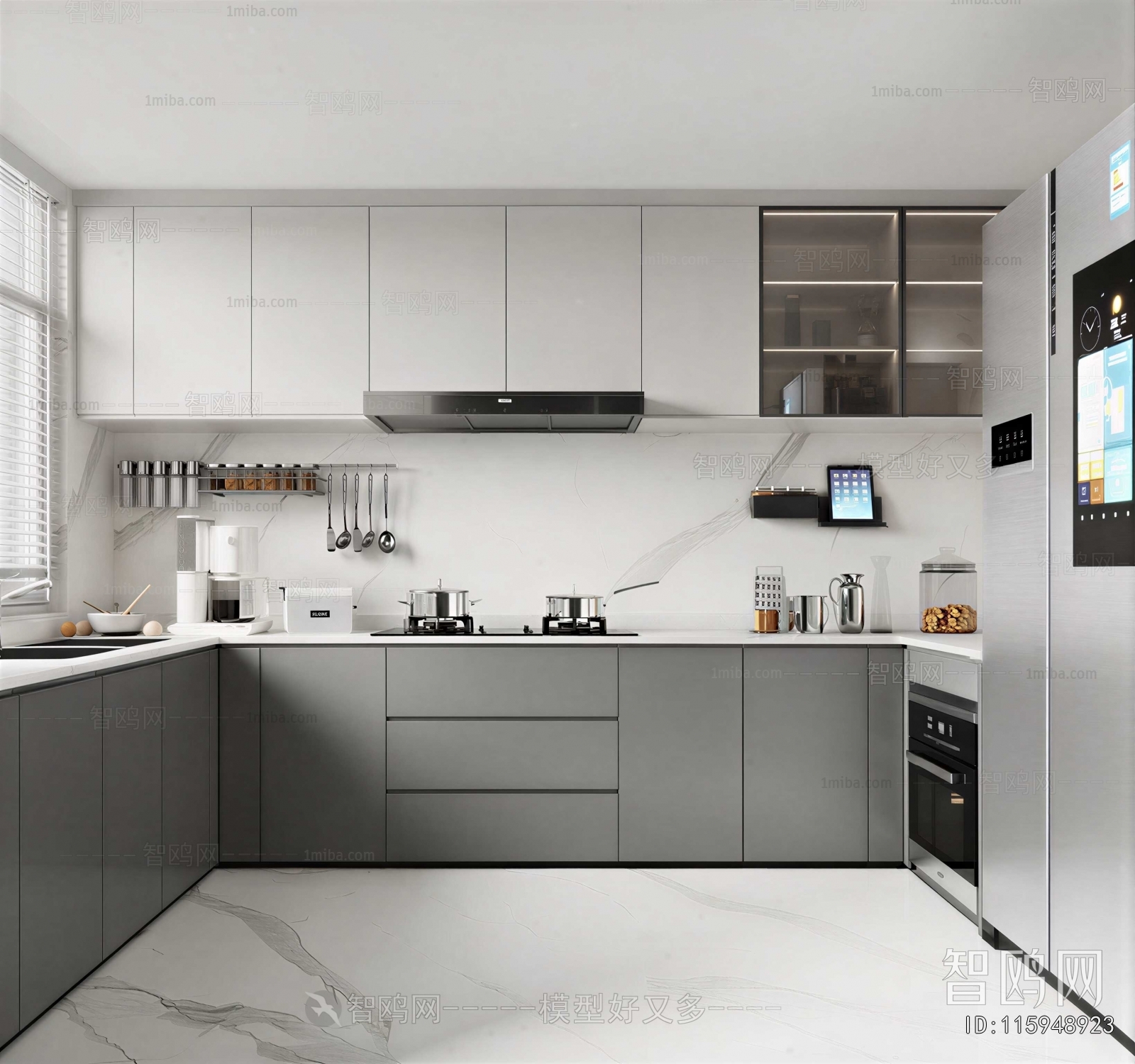 Modern The Kitchen
