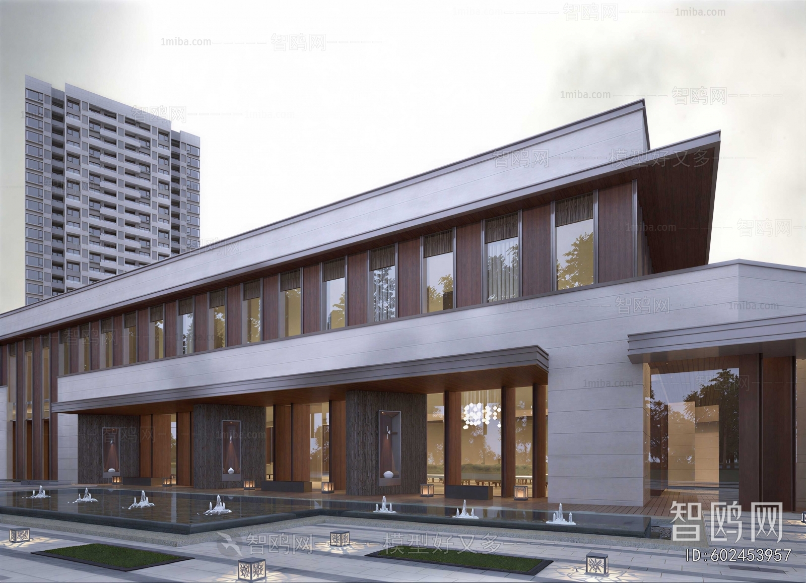 Modern Appearance Of Commercial Building