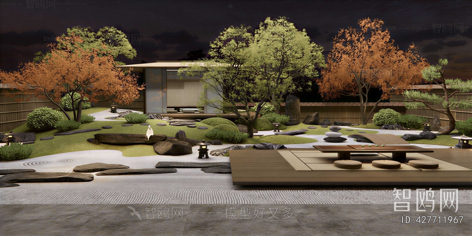 Japanese Style Courtyard/landscape