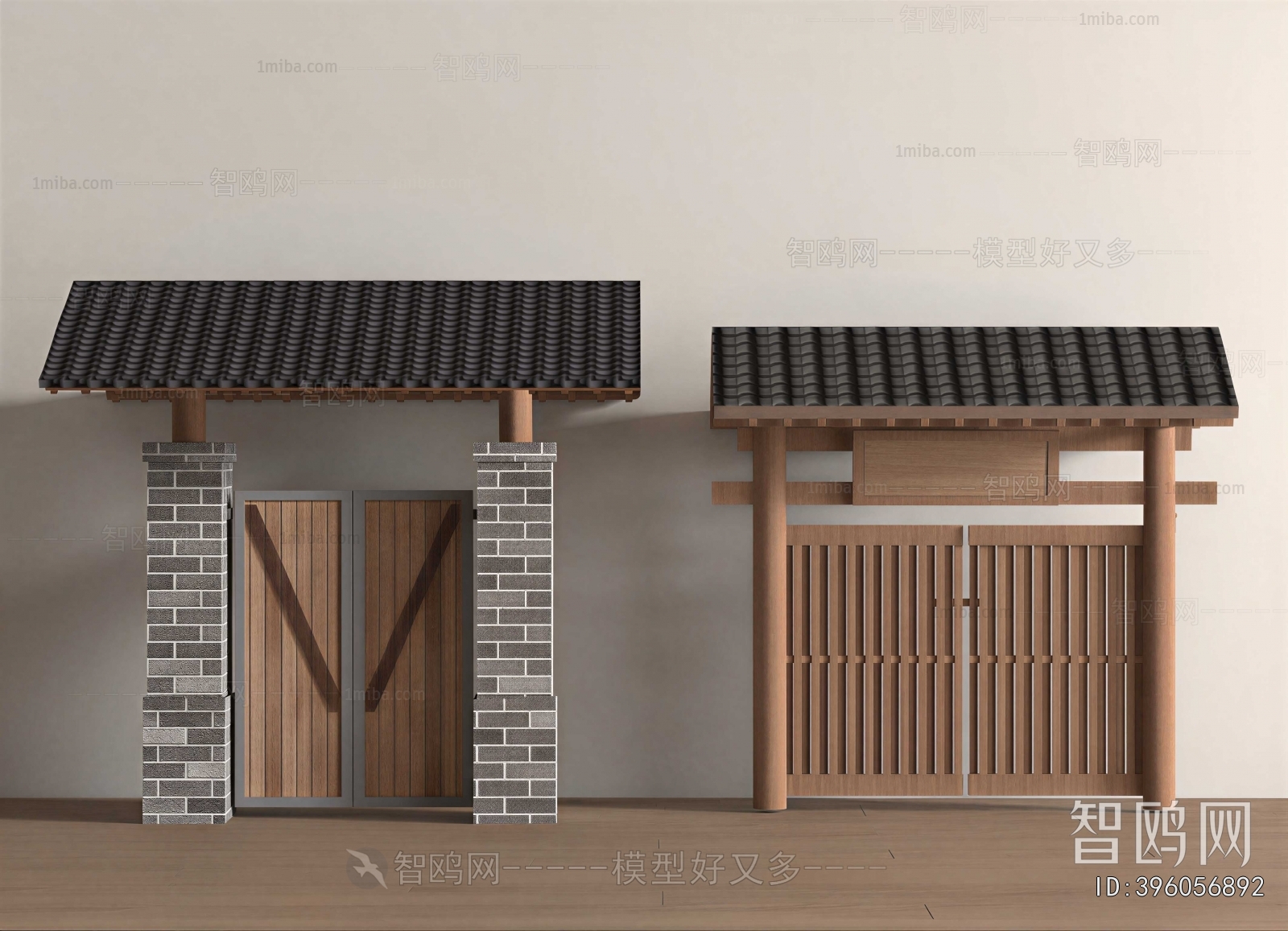 New Chinese Style Facade Element