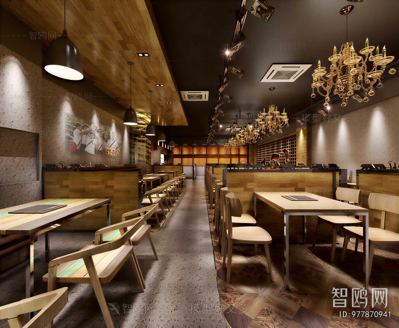 Modern Barbecue Restaurant