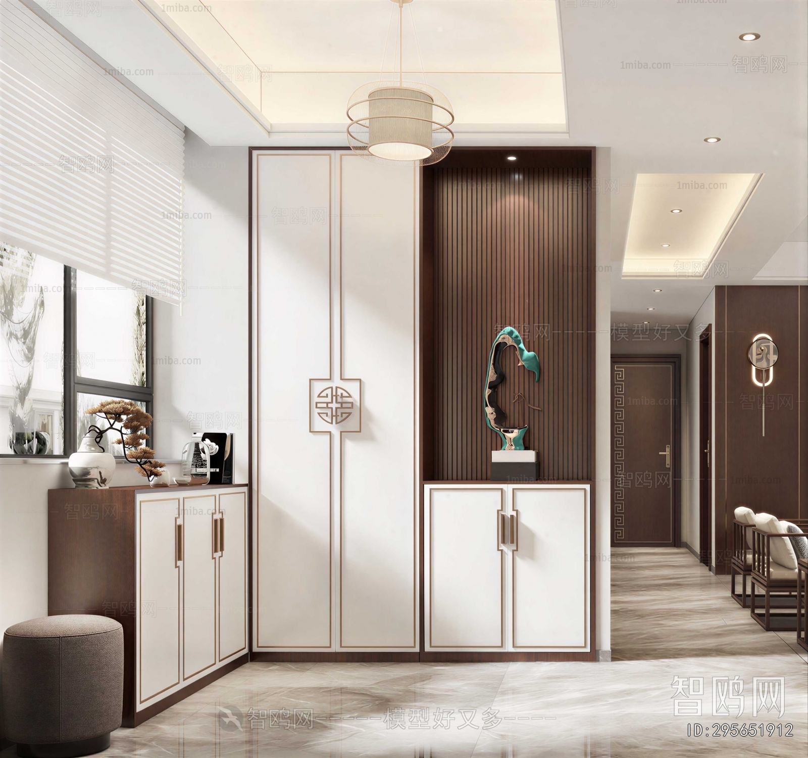 New Chinese Style Hallway