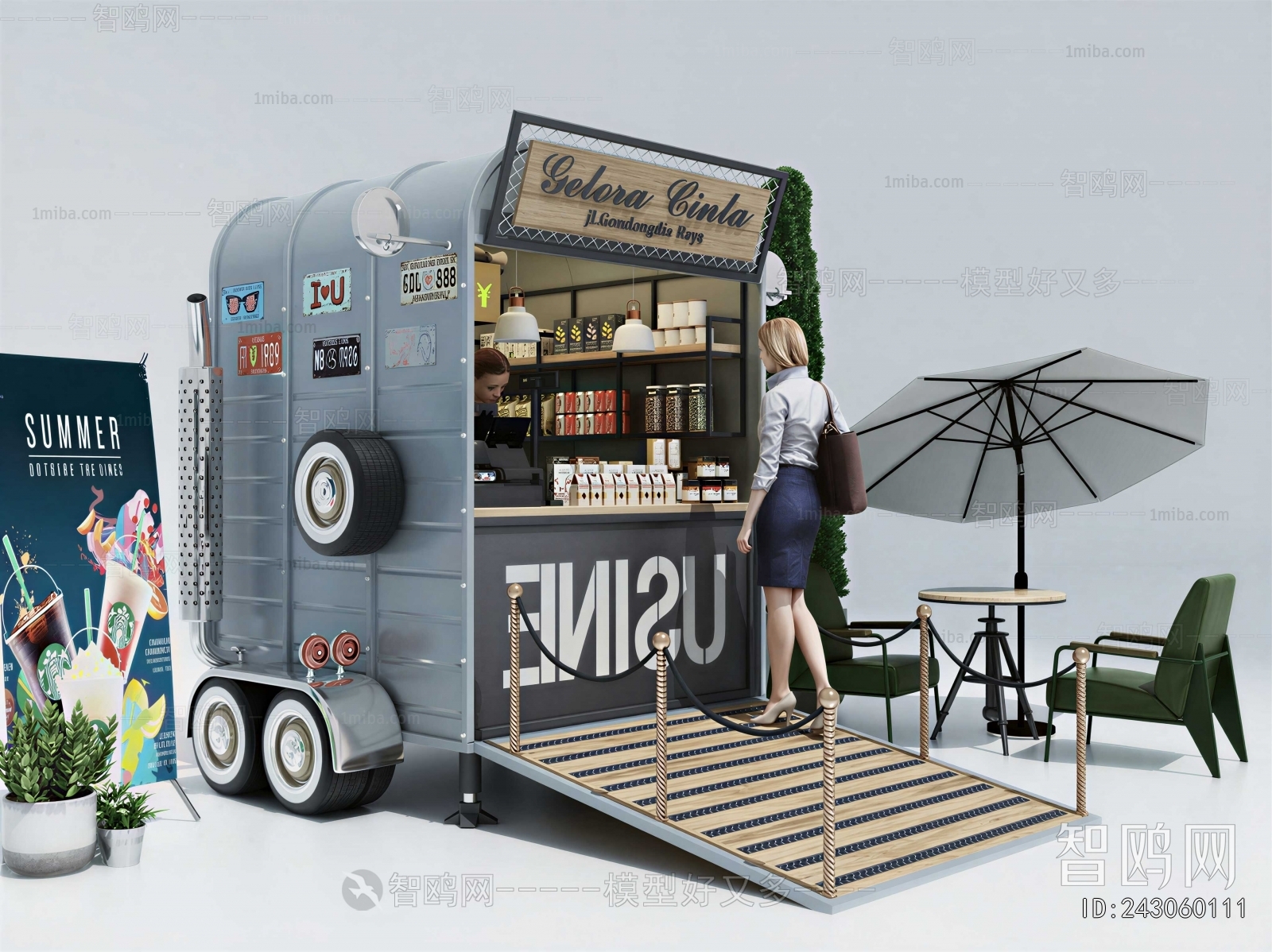 Modern Sales Vehicle