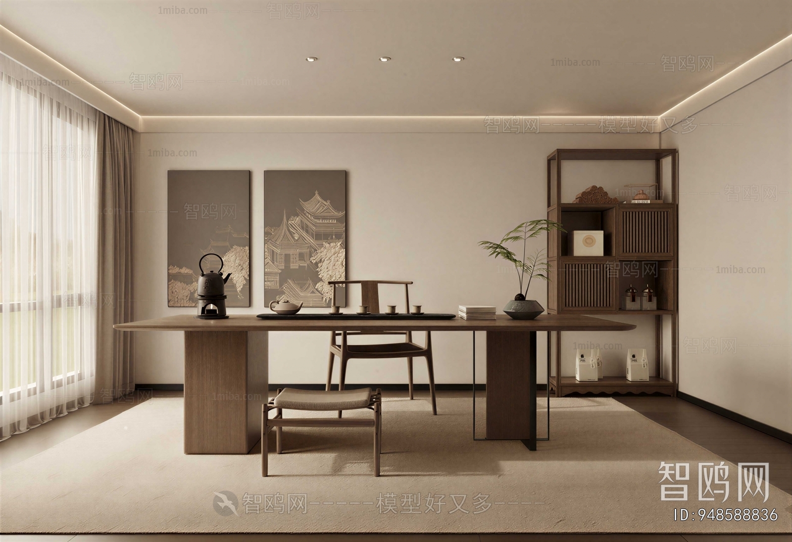 New Chinese Style Tea House