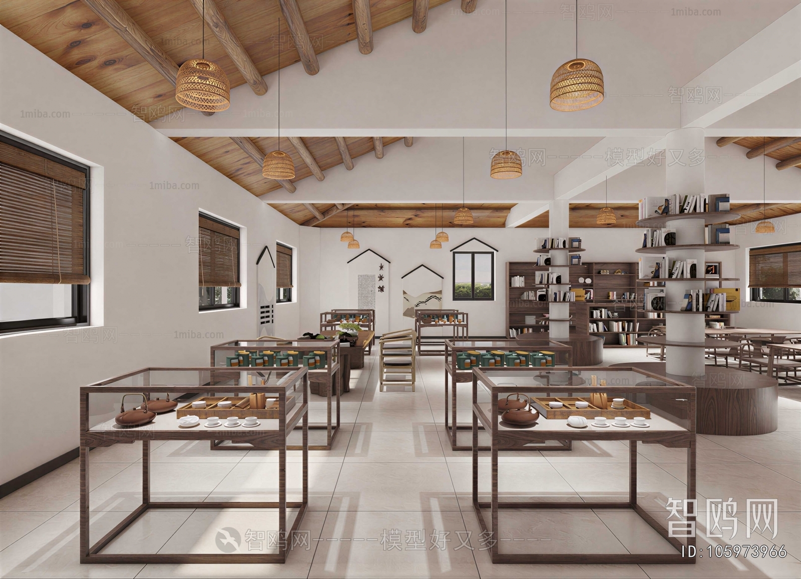 New Chinese Style Exhibition Hall