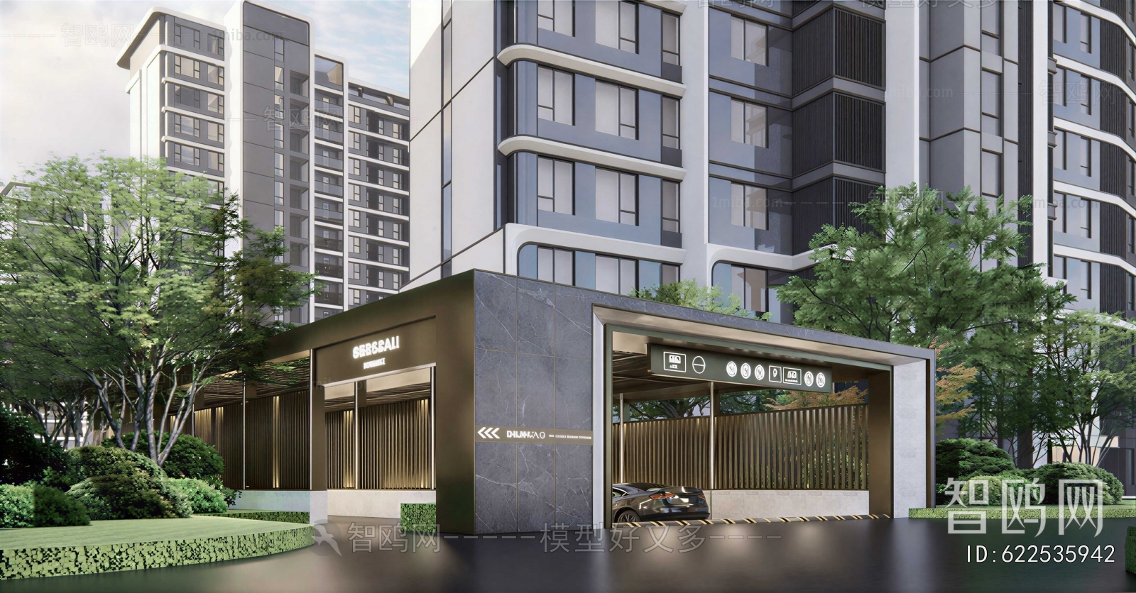 Modern Facade Element