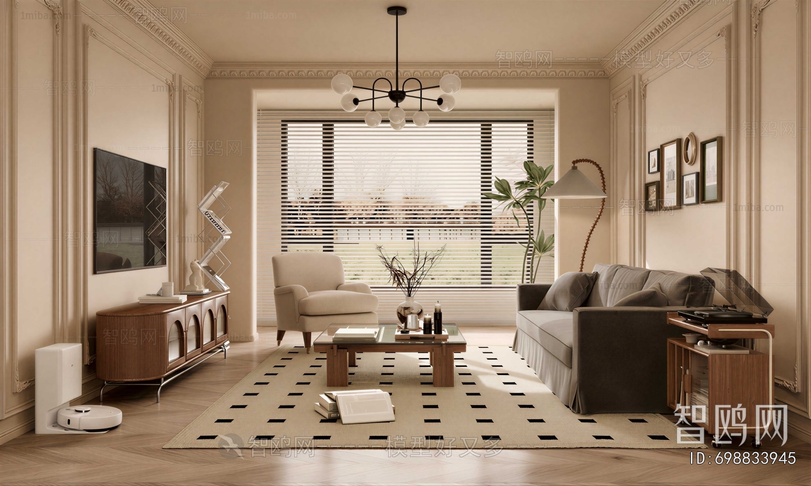 French Style A Living Room