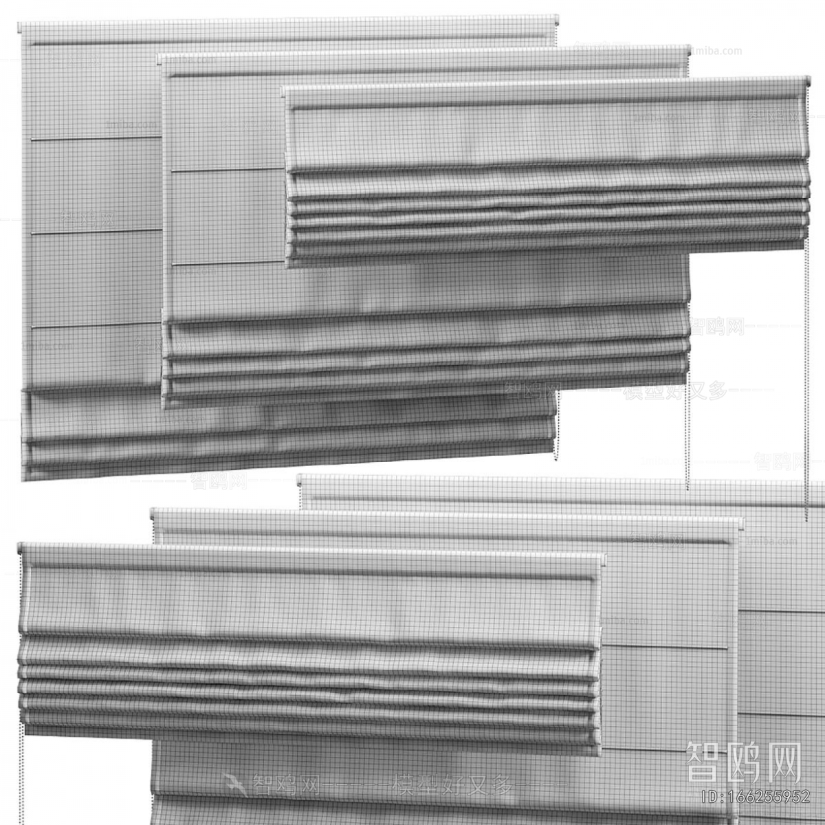Modern Roman Curtain
