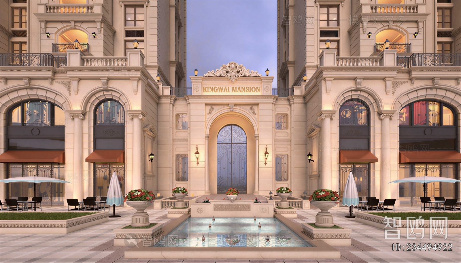 European Style Facade Element