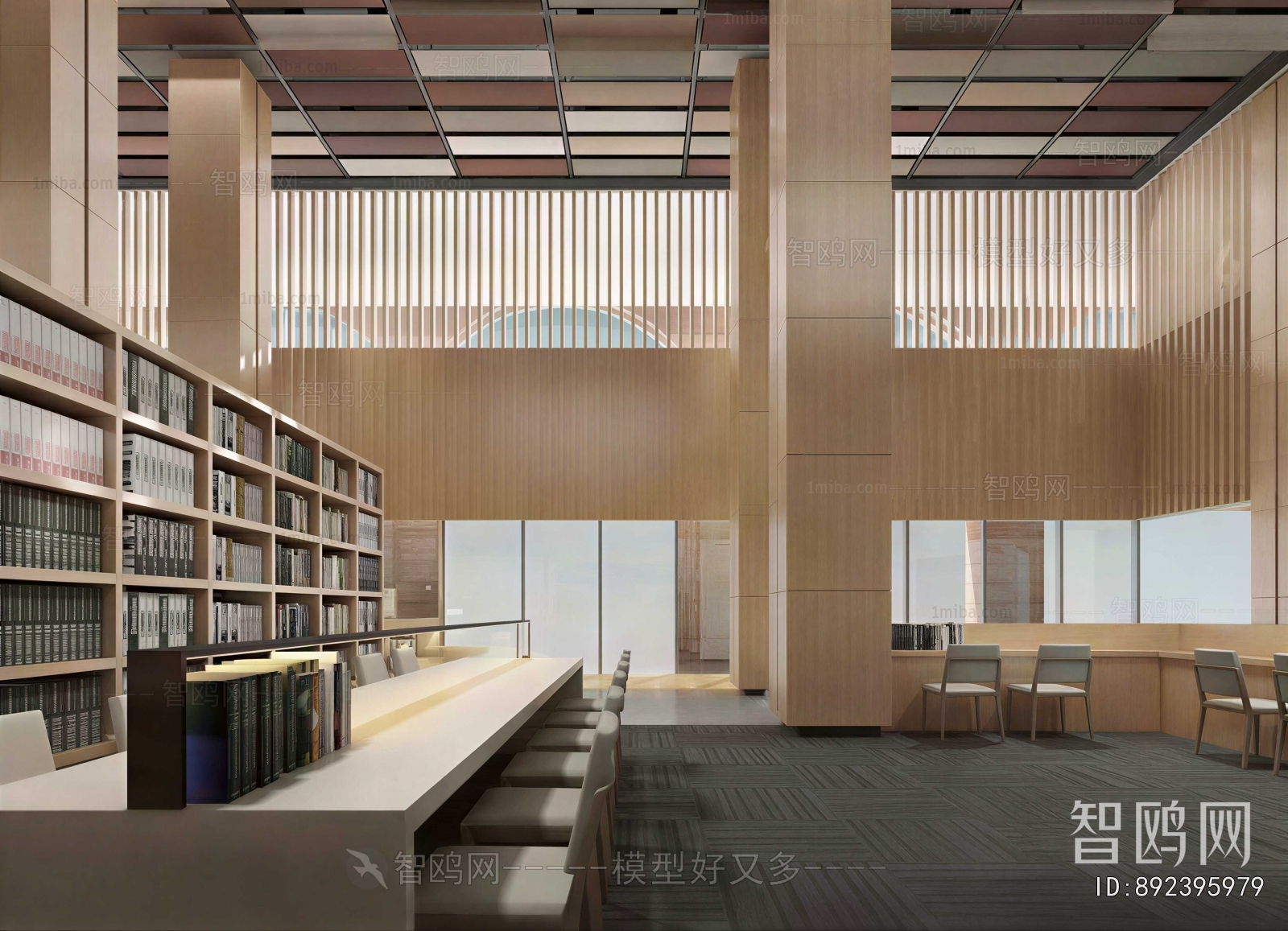Modern Bookstore Book Bar