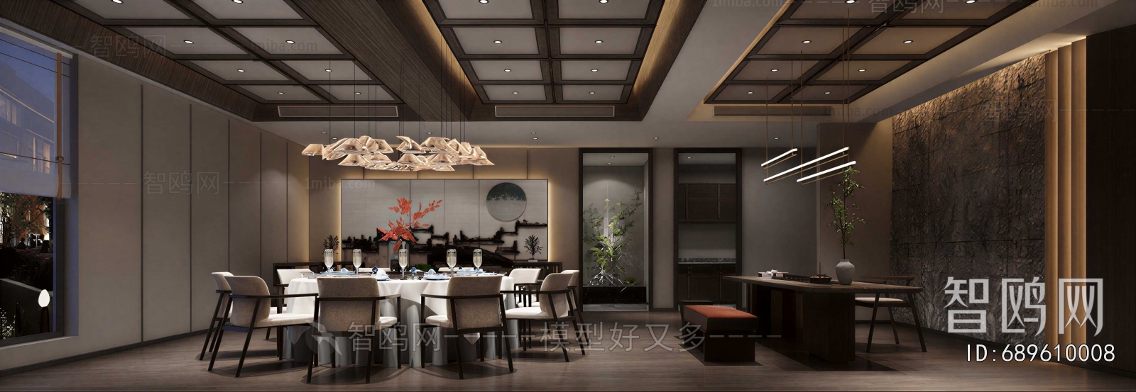 New Chinese Style Restaurant Box