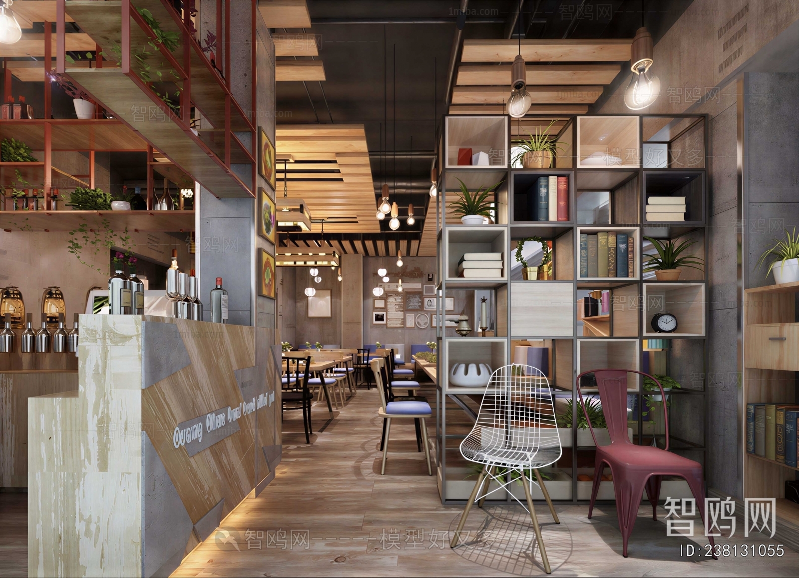 Industrial Style Cafe