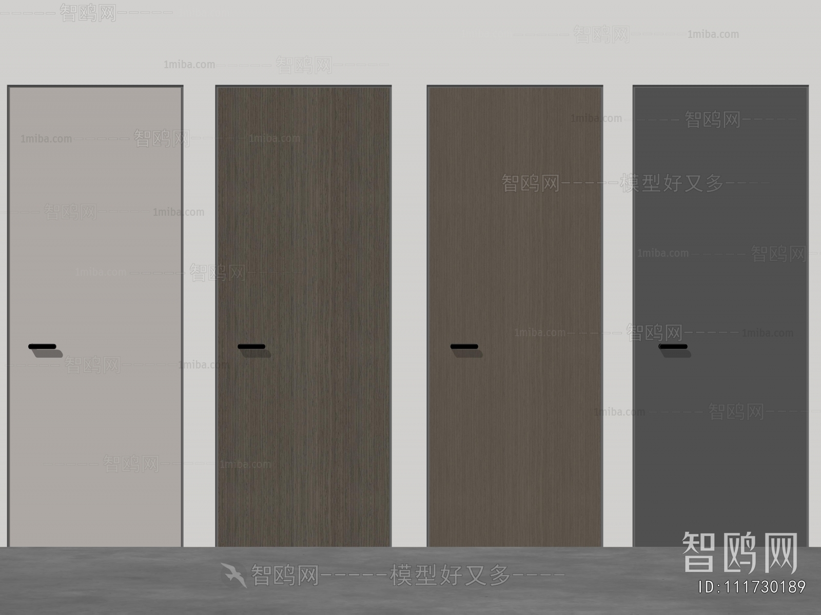 Modern Single Door