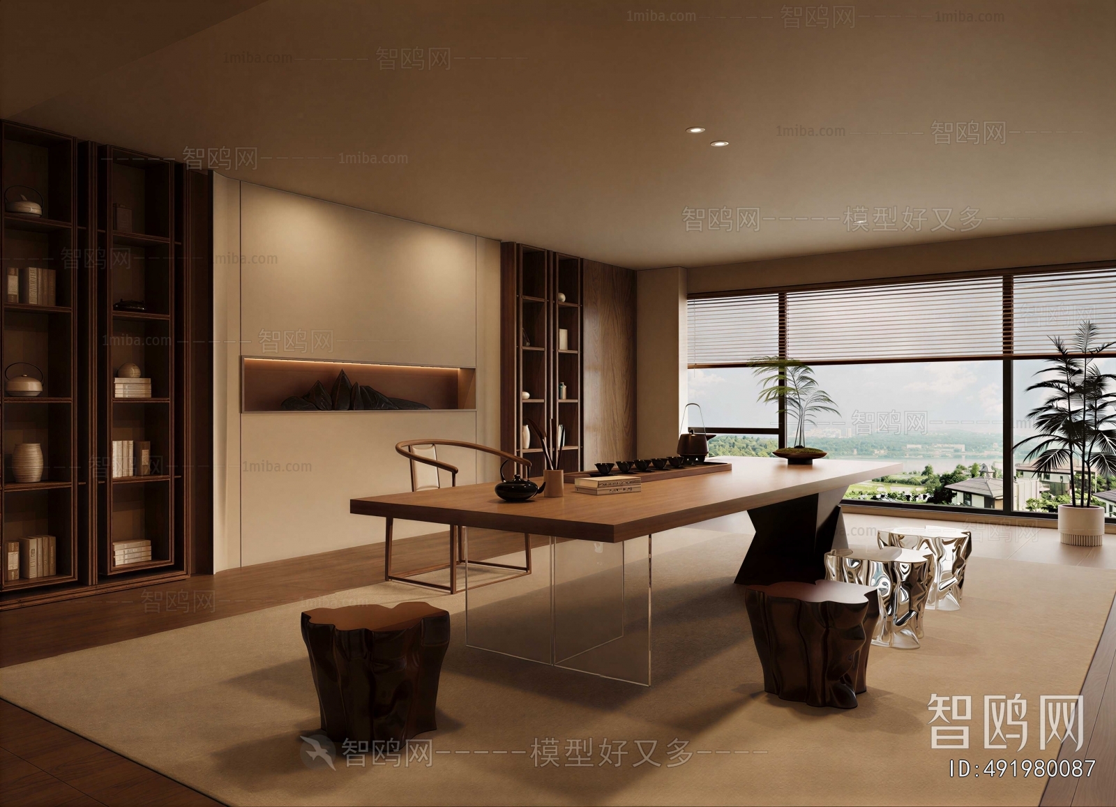 New Chinese Style Tea House
